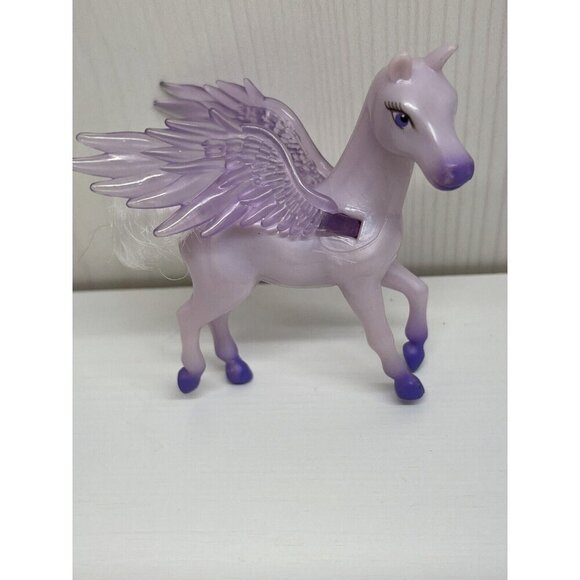 Vintage Barbie magic of pegasus Magical Mini Ponies Set Of 4 Mattel 2004 - Picture 8 of 16